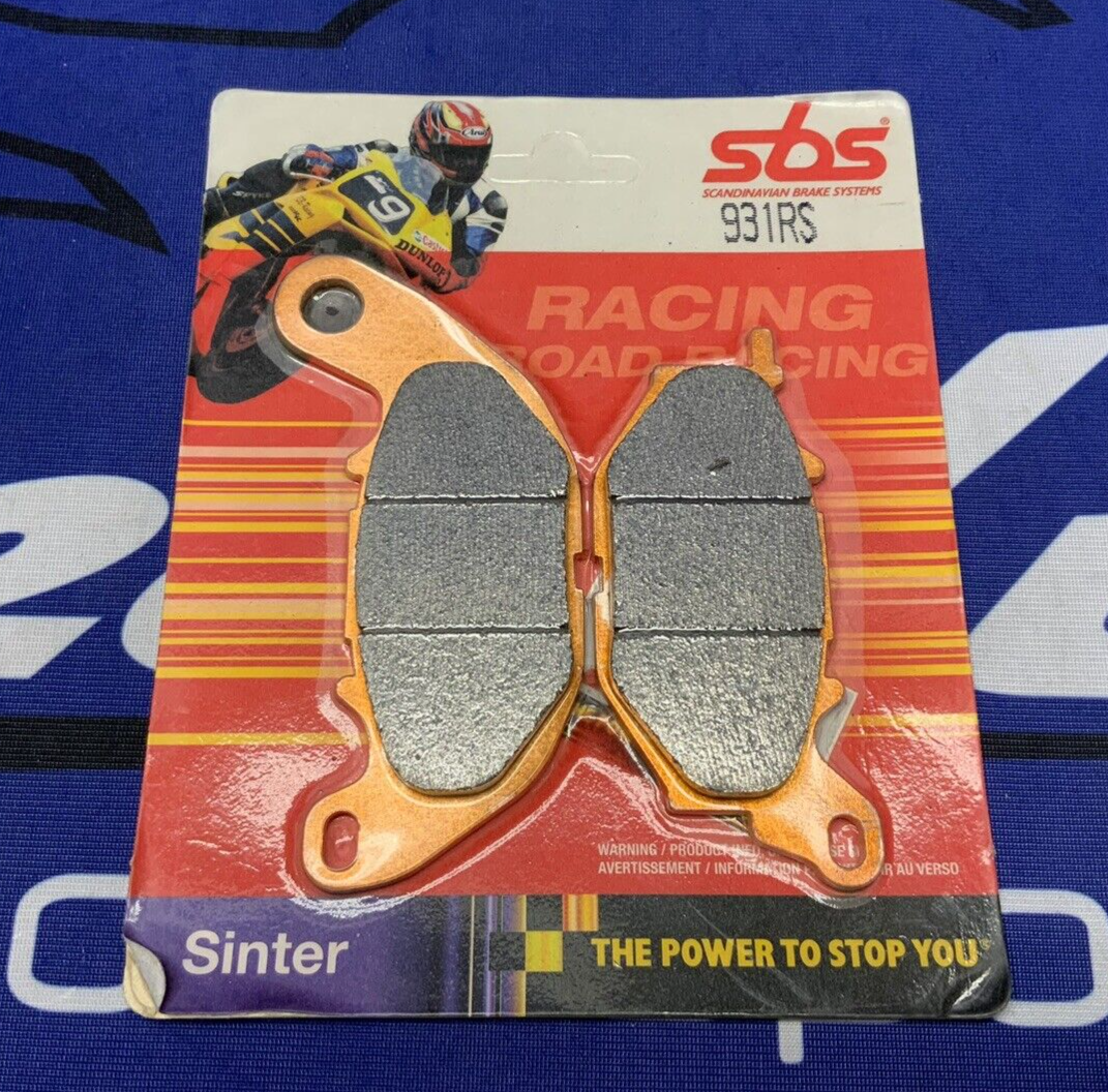 SBS Racing Front Brake Pads YZF-R3 2015-2025 931RS