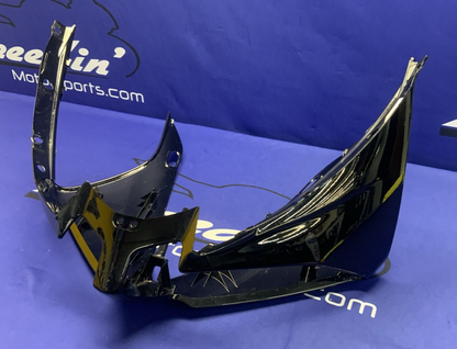 Yamaha Front Upper Fairing (Raven Black) R1 2012-2014 OEM 1KB-2835G-00-P3