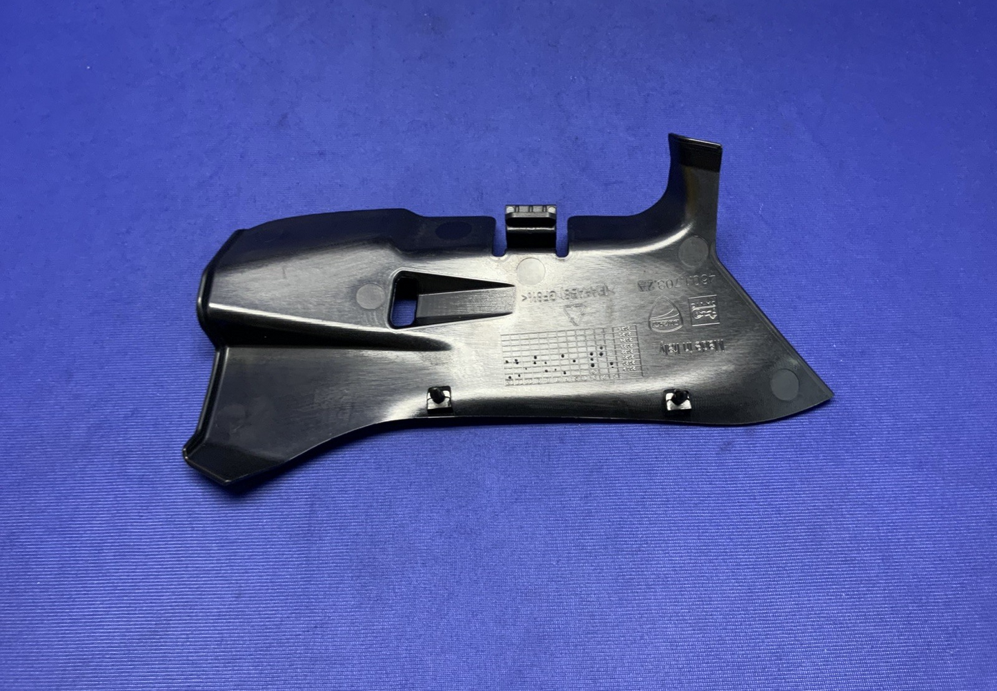 Left Inner Fairing Cover (Matte Black) Panigale V2 2020-2025 OEM 46017032A