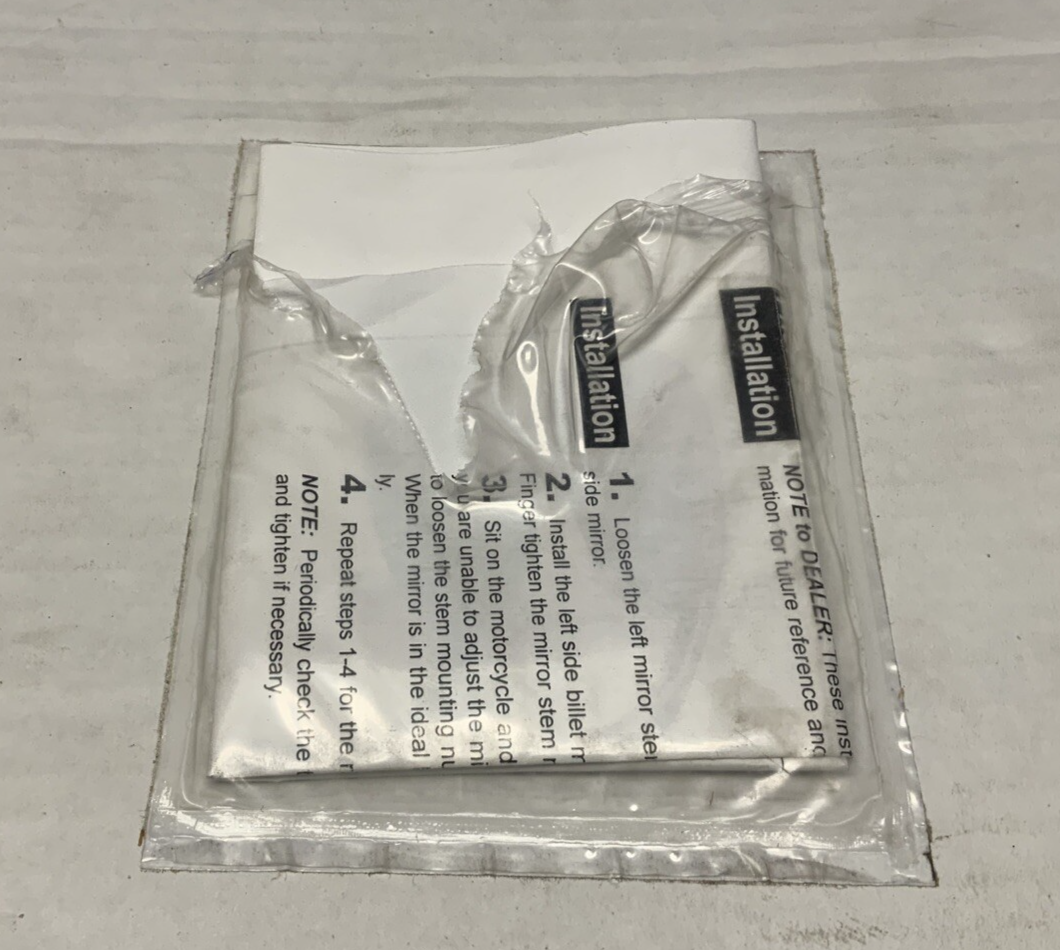 Suzuki Rear View Mirrors (Chrome) Boulevard 2005-2009 OEM 990A0-75038