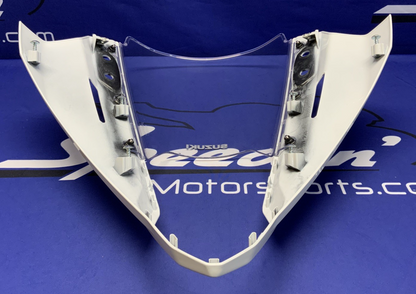 Suzuki Front Cowling W/ Windscreen (Pearl) GSX-8R 24-26 OEM 94410-25L01-QU2-1