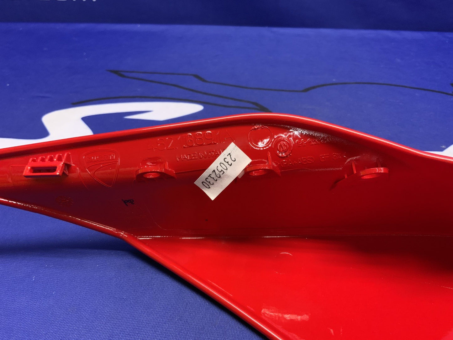 Ducati Left Frame Cover (Troy Bayliss Edition) Panigale V2 22-25 OEM 48212461AE