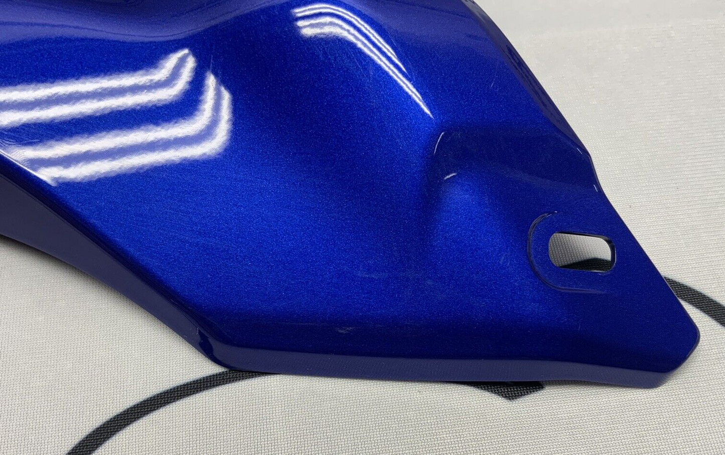 Yamaha Left Upper Fairing Blue YZF-R7 2022-2024 OEM BEB-2837L-00-P0