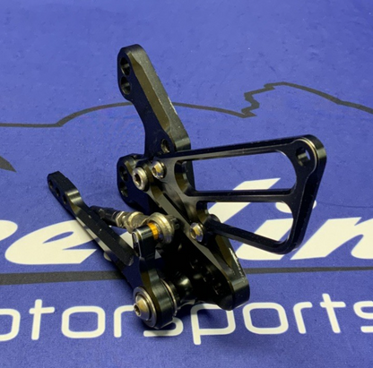 SatoRacing Rear Set Assembly (Reverse Shift) ZX-10R 2016-2020 K-ZX1016RSR-BK