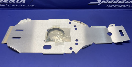 Suzuki Two Piece Main Skid Plate Set KingQuad 700/750 2005-2022 OEM 990A0-43002