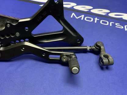 Lightech R Version Rear Set Yamaha YZF-R1 2009-2014 FTRYA001R