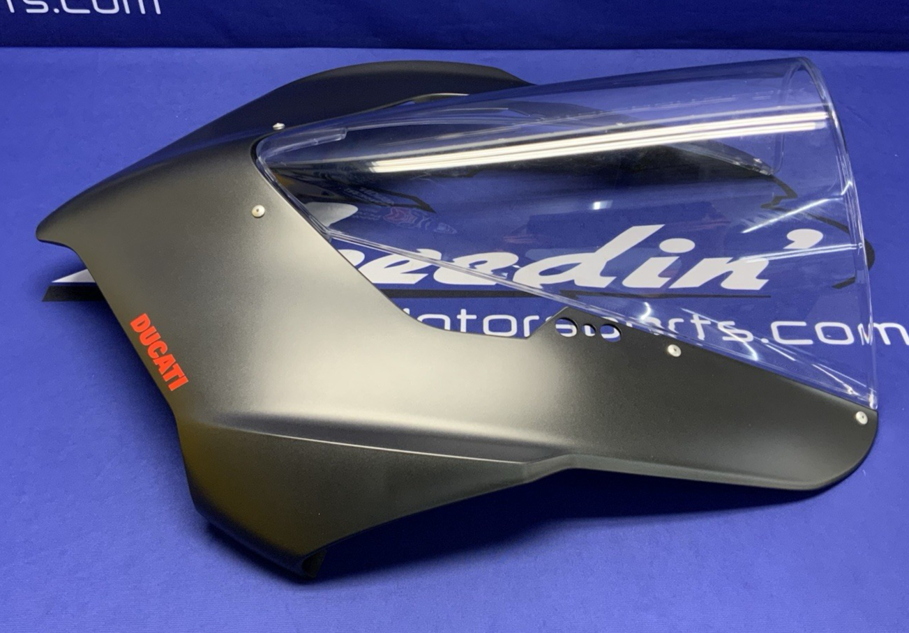 Ducati Front Fairing (Black) W/ Windscreen Panigale V2 2020-2025 OEM 48114251AS