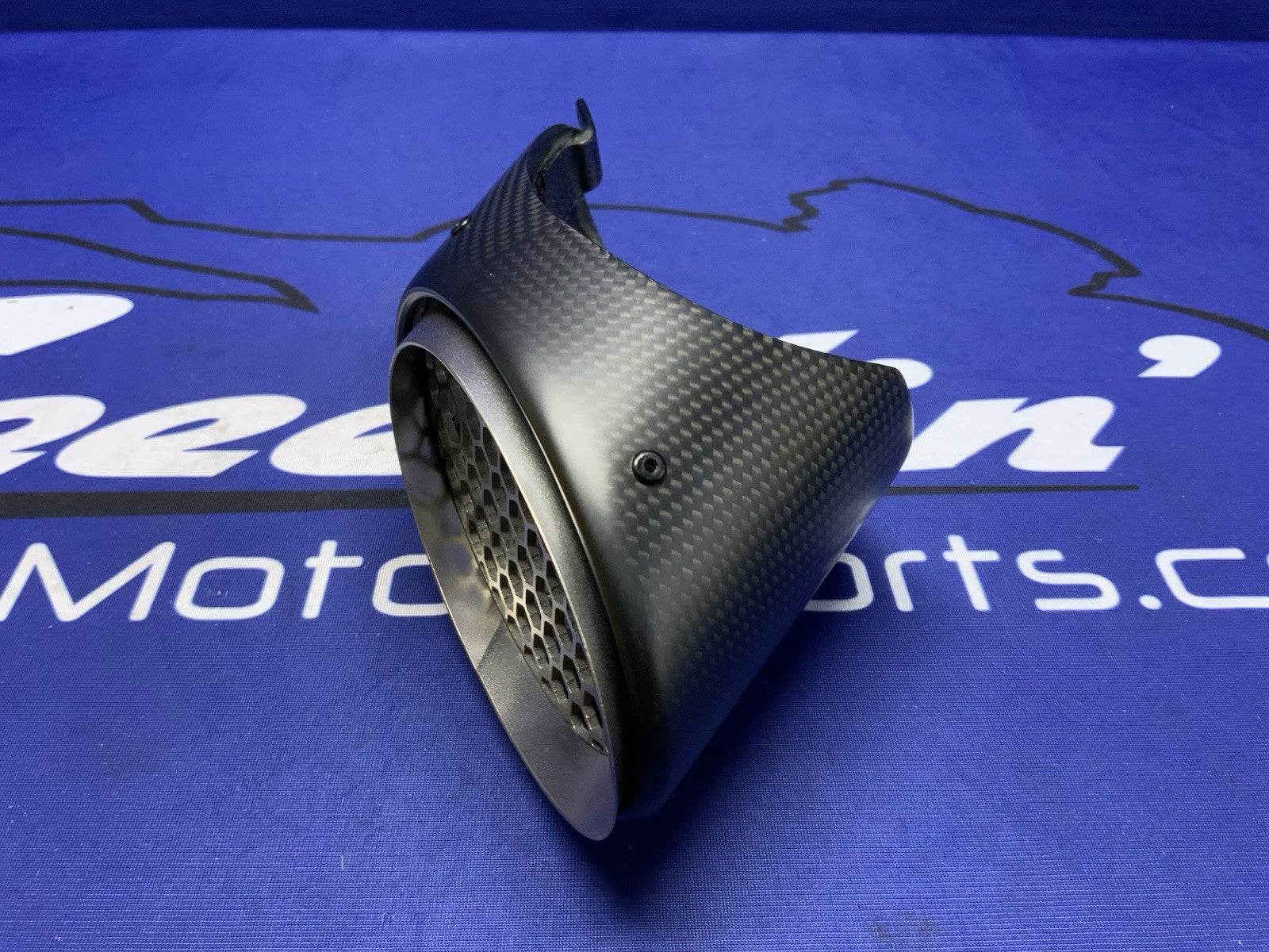 Ducati Exhaust Carbon End Tip Panigale V2/Bayliss 2020-2024 OEM 46017131BA-3