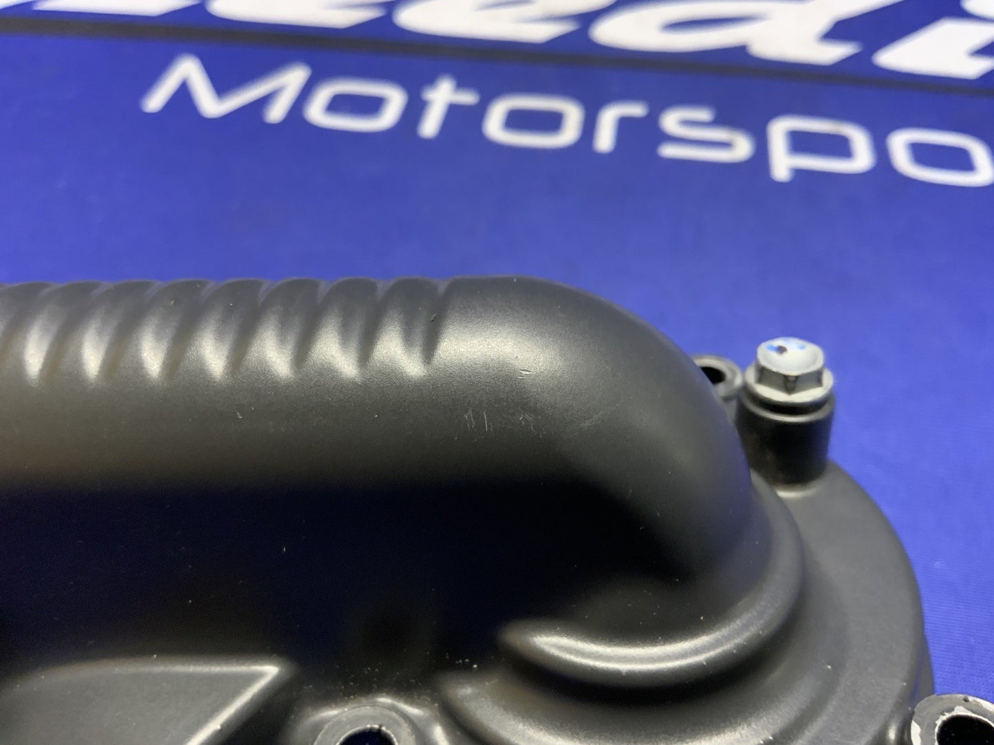 KTM Water Pump Outlet Cover 790 Duke 18-21, 890 Duke/R 20-23 OEM 6353505200041