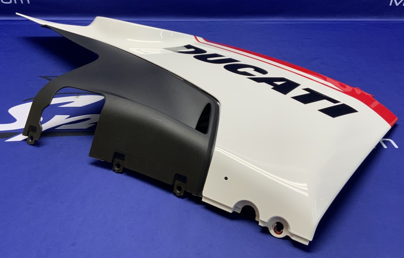 Ducati Right Fairing (White) Panigale V4 2019 OEM 48019832BA