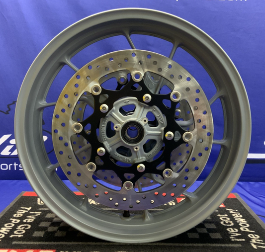 Suzuki Front Wheel W/ Rotors (Matte Gray) GSX-8R 2024-2026 OEM 54111-25L00-QZP-1
