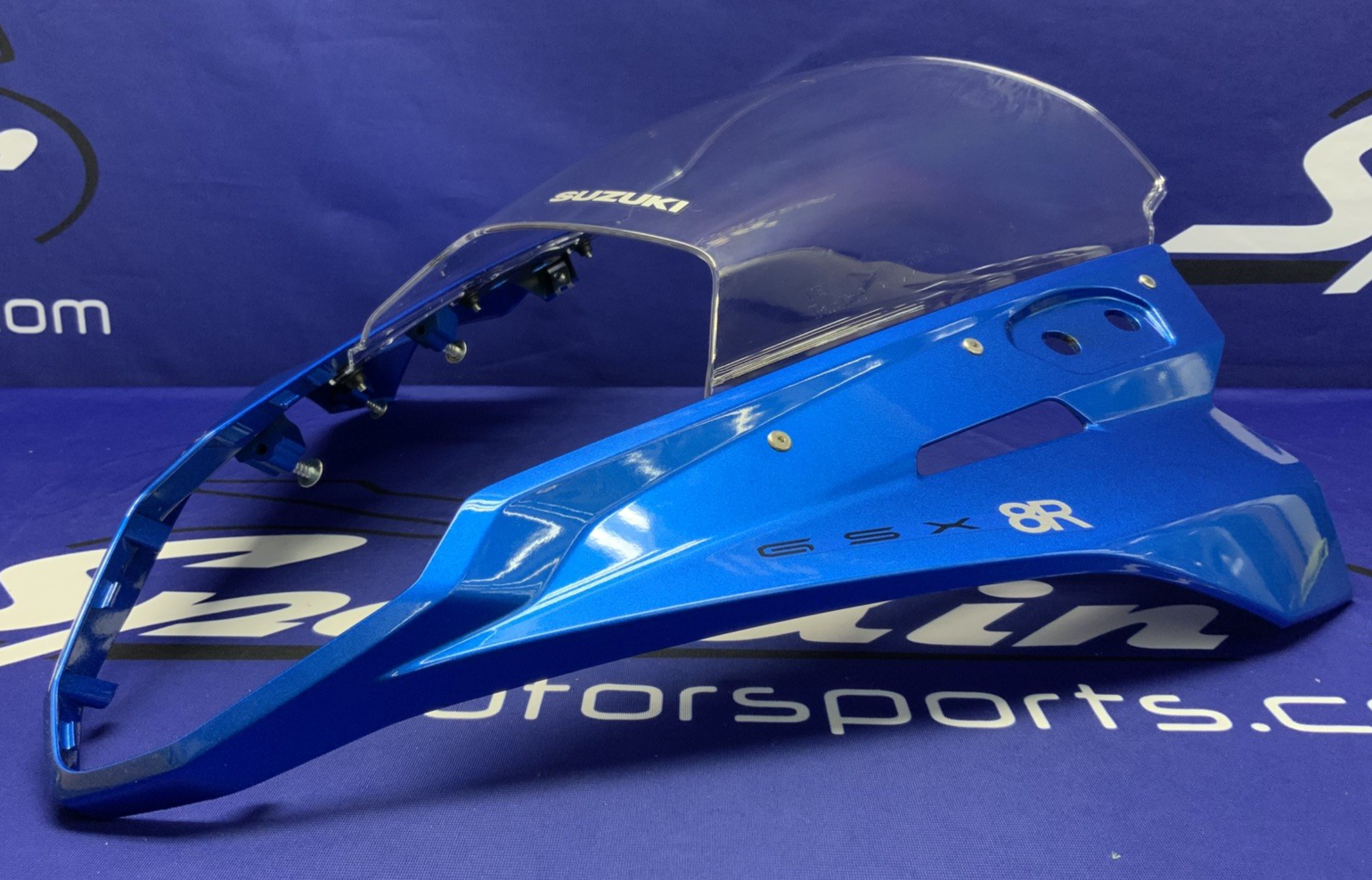 Suzuki Front Cowling W/ Windscreen(Triton Blue) GSX-8R 24-26 OEM 94410-25L01-6CX