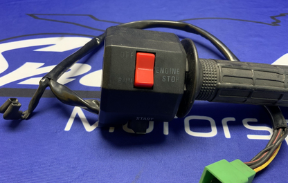 Kawasaki Right Hand Switch Assembly Ninja 1000R ZX1000A 1986-1987 OEM 46091-1335