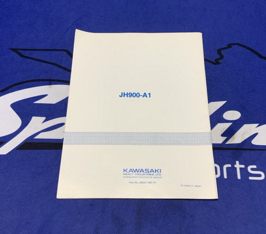 Kawasaki Jet Ski 900ZXI Owners Manual 1995 OEM 99920-1687-01