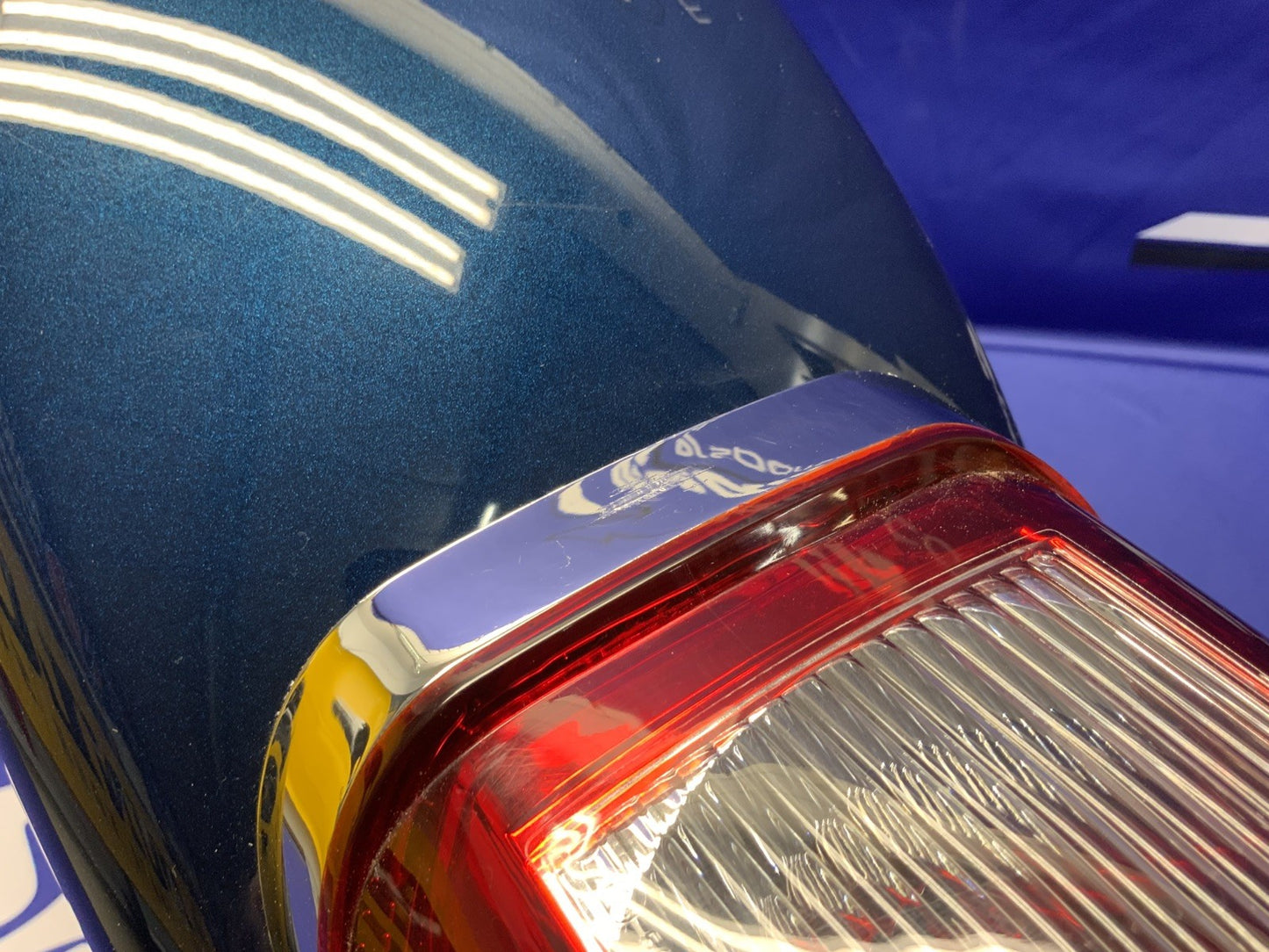 Harley Davidson Rear Fender (Luxury Blue) W/Lamps Electra Glide 97-03 59579-01XE