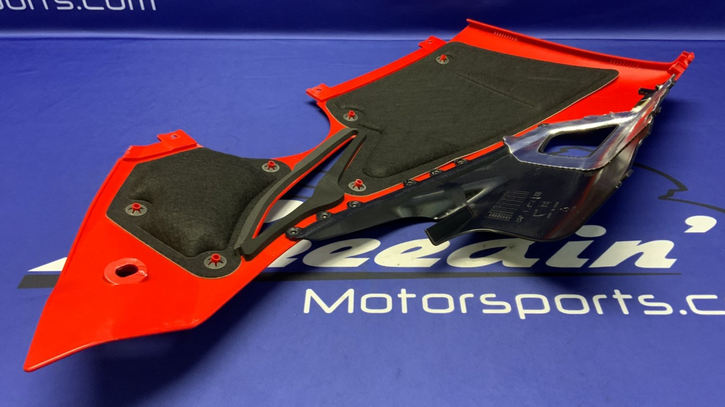 Ducati Left Lower Fairing (RED) Panigale V4 2020-2021 OEM 48019275BA
