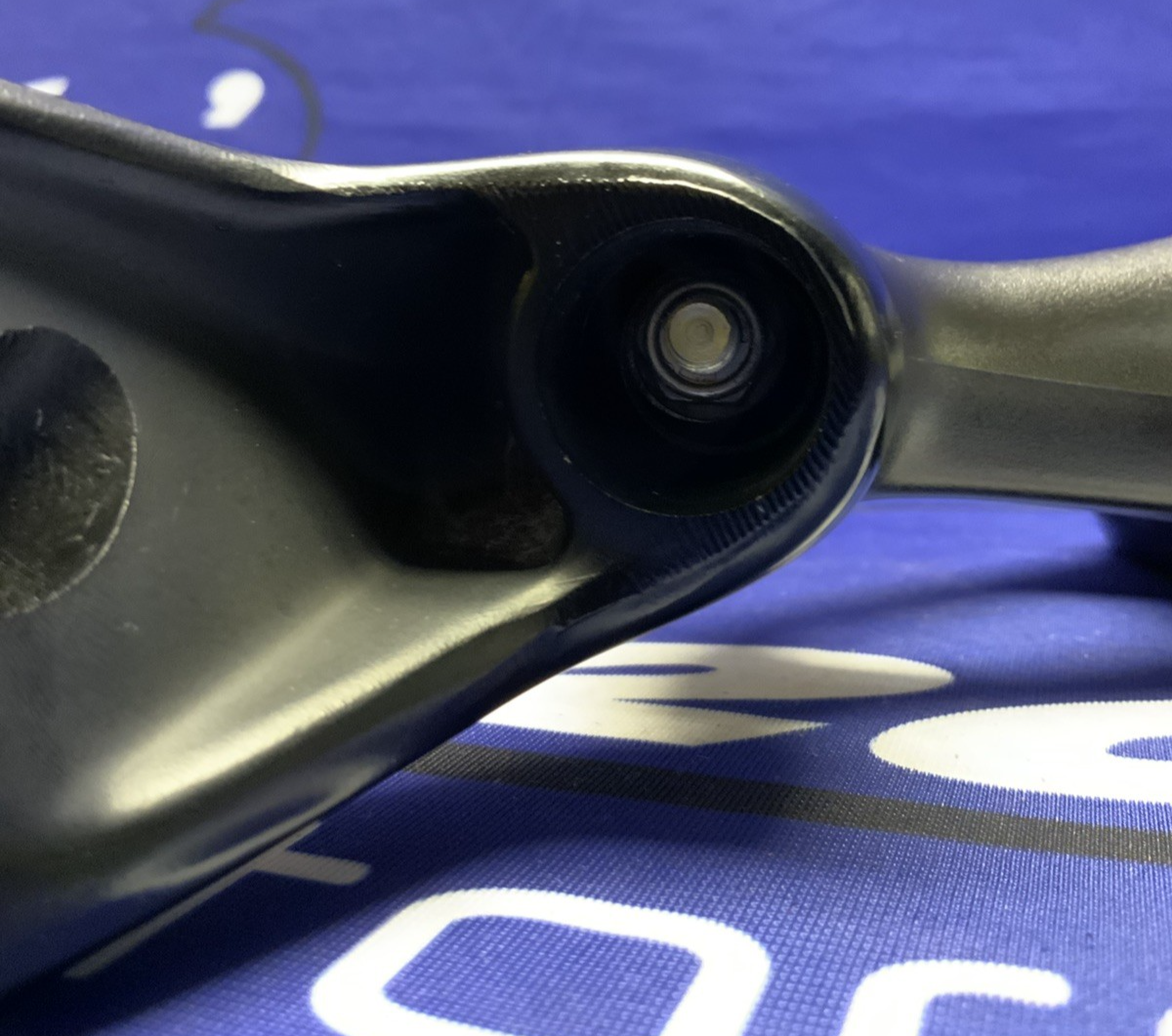 Kawasaki Left Mirror Assembly GPZ1000RX 1986-1987 OEM 56001-0180