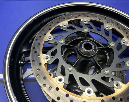 Yamaha Front Wheel Assembly (Black) YZF-R6 2003-2008 OEM 5SL-25168-00-98-1