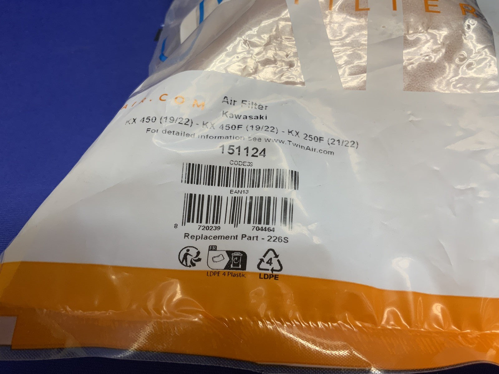 Twin Air Foam Air Filter 151124