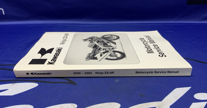 Kawasaki Ninja ZX-6R Service Manual 2000-2005 OEM 99924-1254-04
