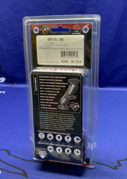 Ram Mounts Finger-Grip Universal GPS & Radio Holder RAM-HOL-UN4U