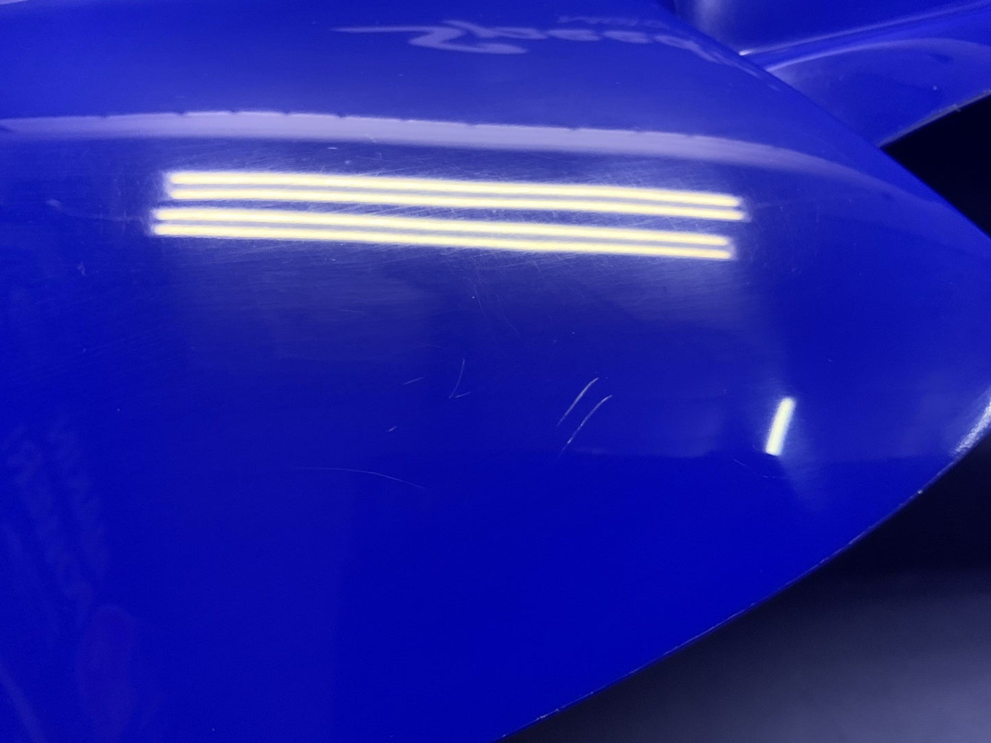 Yamaha Rear Cover Blue TT-R90 2000-2003 OEM 5HN-21711-00-00