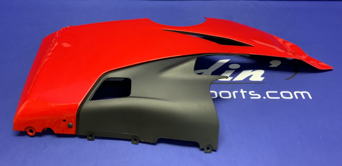 Ducati Left Lower Fairing (Anniversary Red) Panigale V4 2021 OEM 48019275BA-1