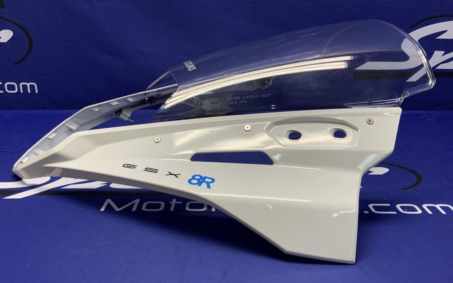 Suzuki Front Cowling W/ Windscreen (Pearl) GSX-8R 24-26 OEM 94410-25L01-QU2-1