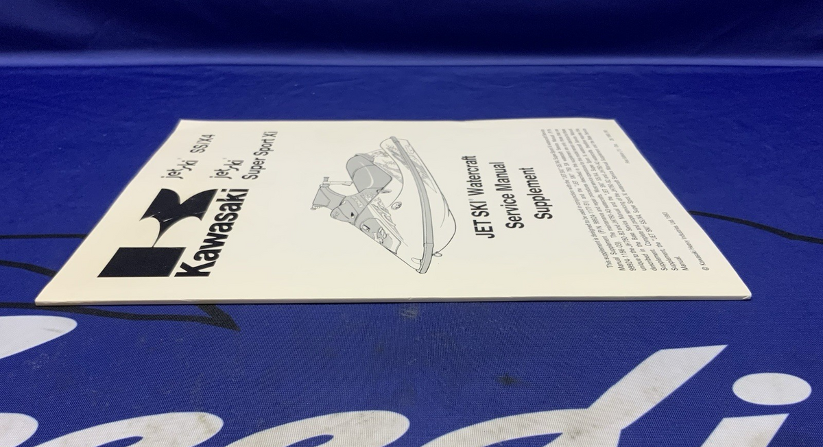 Kawasaki Jet Ski SS/X4 Service Manual 1994 OEM 99924-1174-51