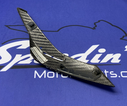 Triumph Right Belly Pan Carbon Fiber Street Triple R/RS/Moto2 23-25 OEM T2317178