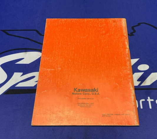 Kawasaki KG700/1000B Service Manual 1977-1982 OEM 99964-0019-01