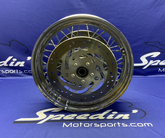 Harley Davidson 16" Front Wheel W/ Rotors Electra Glide 2000-2004 OEM 40960-08