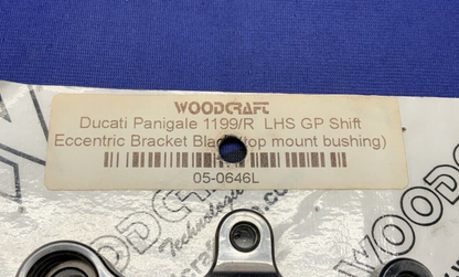 Woodcraft Left Shift Eccentric Bracket 1199 Panigale/S 2012-2014 05-0646L