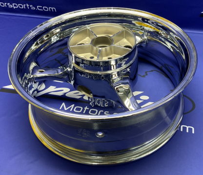 Suzuki Front & Rear Wheel (Chrome) GSX-R 1000 2005-2008 OEM CRRM-GSXR1K05