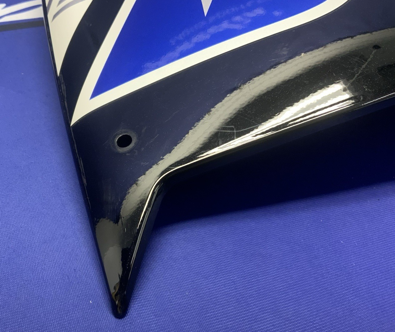 Yamaha Right Upper Fairing (Raven Black) R1 2012-2014 OEM 14B-2835V-10