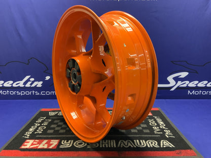 KTM Rear Wheel Assembly (Orange) 890 Duke R 2020-2023 OEM 64110001033EB