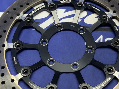 Alpha Racing Front Brake Rotor Set S1000RR 2019-2026 3411B202B02/3411B202B01