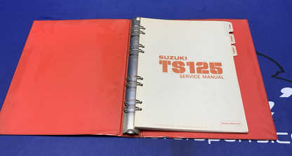 Suzuki TS125 Dual Sport Service Manual 1978-1980 OEM 99000-85280-2E3