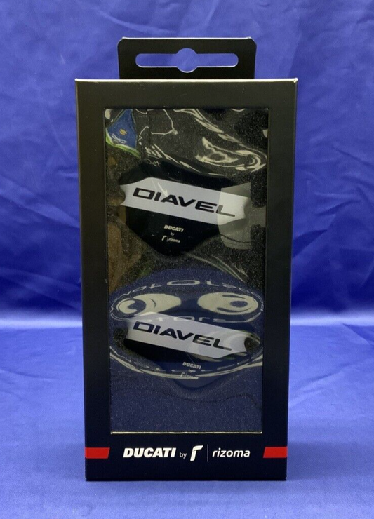 Ducati Brake & Clutch Reservoir Covers Diavel 1260/S 2019-2023 OEM 96180751AA