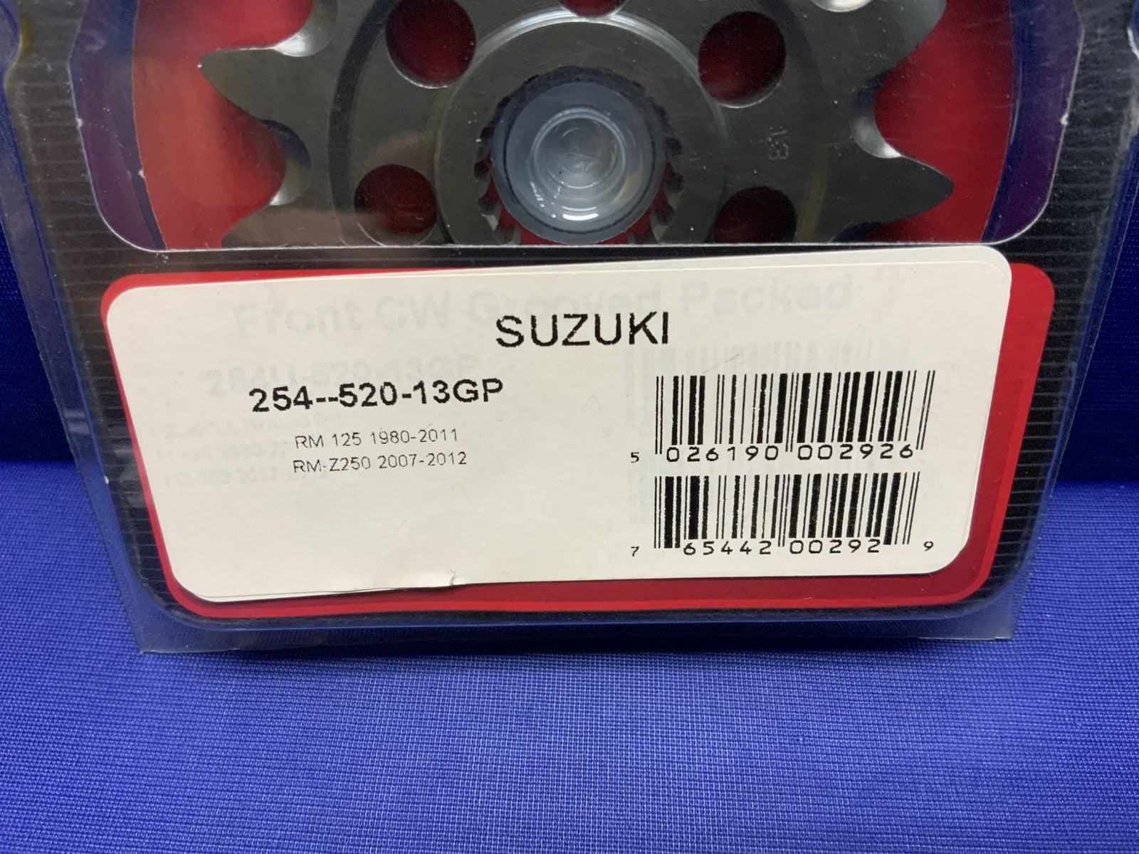 Renthal Front Sprocket Suzuki RM125 1980-2011 254-520-13GP