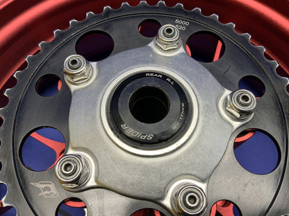 Aprilia Rear Wheel W/ BrakeTech Rotor/Captive Spacer RSV4 2015-2018 OEM 2B002033