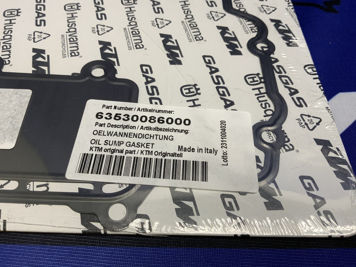KTM Oil Pan Gasket 790 Duke 18-20,23-26 OEM 63530086000