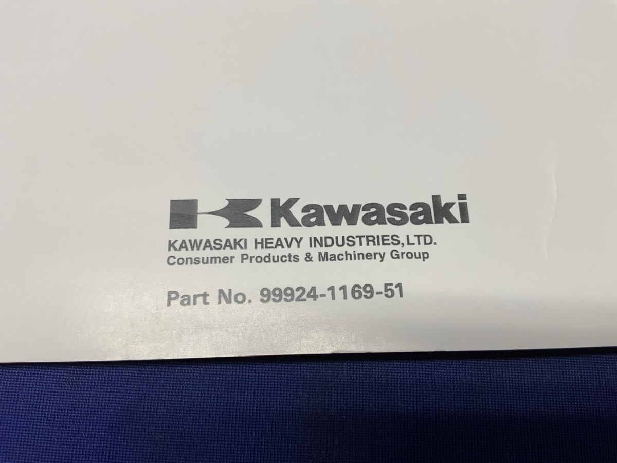 Kawasaki Mule 2500 Service Manual 1994-1999 OEM 99924-1169-51