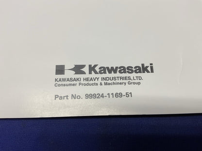 Kawasaki Mule 2500 Service Manual 1994-1999 OEM 99924-1169-51
