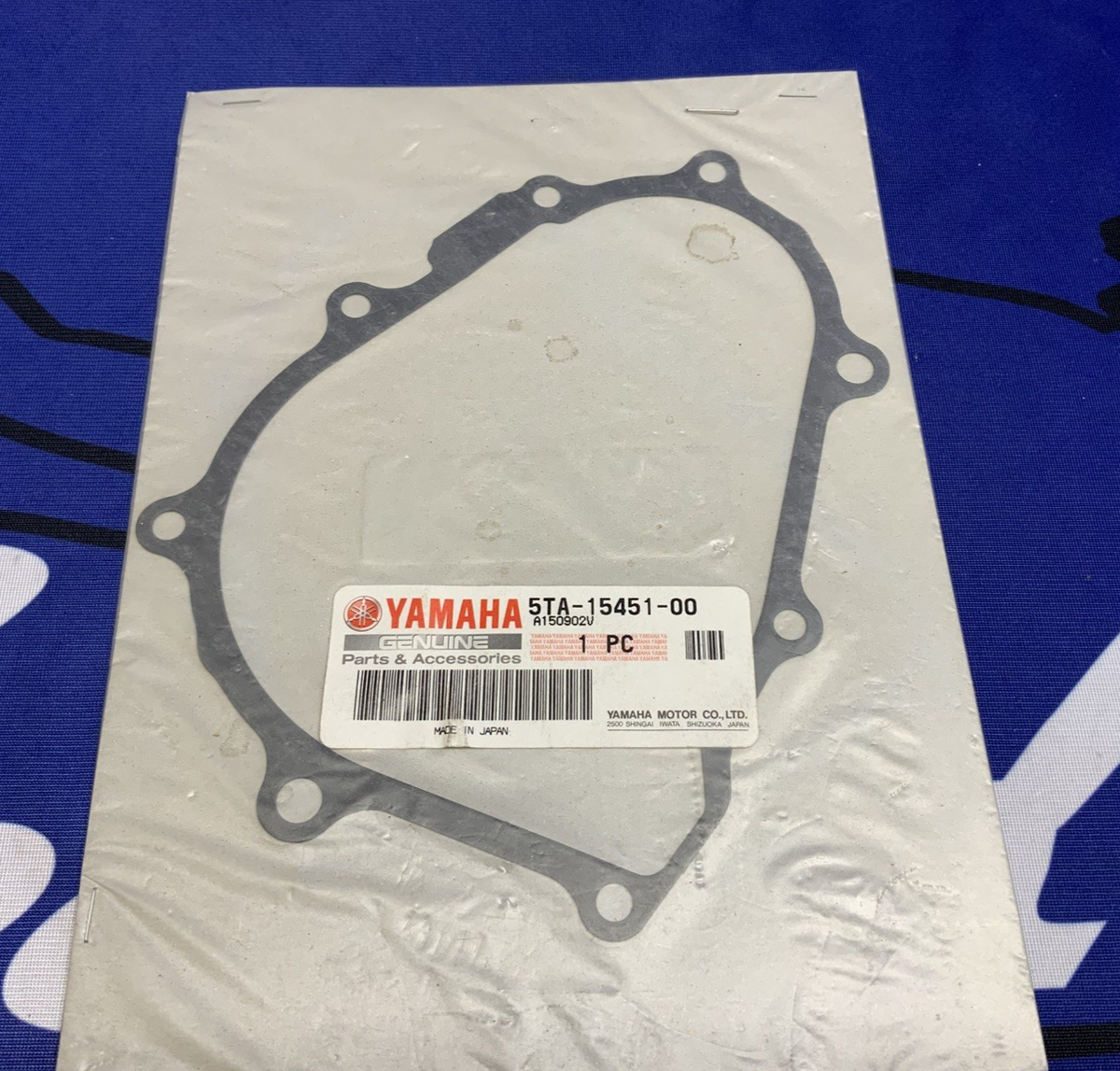 Yamaha Crankcase Cover Gasket 1 YZF450F 03-05 OEM 5TA-15451-00-00