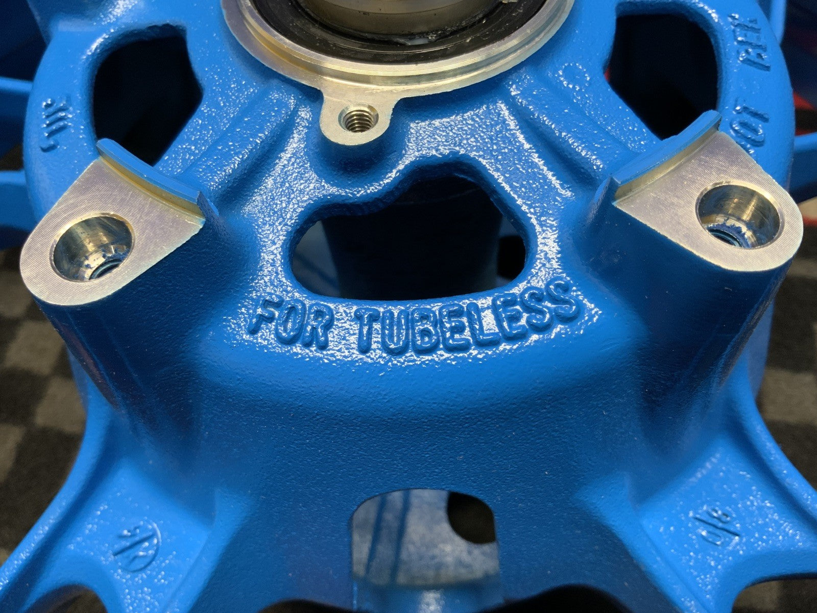 Suzuki Rear Wheel (Blue) GSX-8R 2024-2026 OEM 64111-25L00-QZB