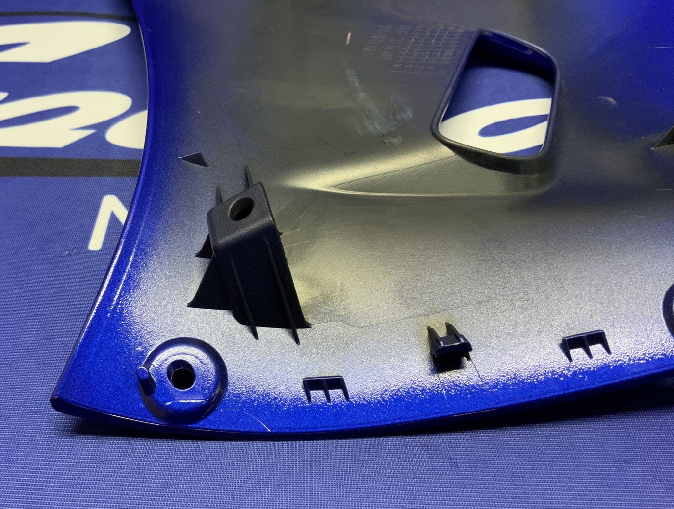 Yamaha Left Lower Fairing (Blue) YZF-R7 2022-2025 OEM BEB-2172G-00-P4