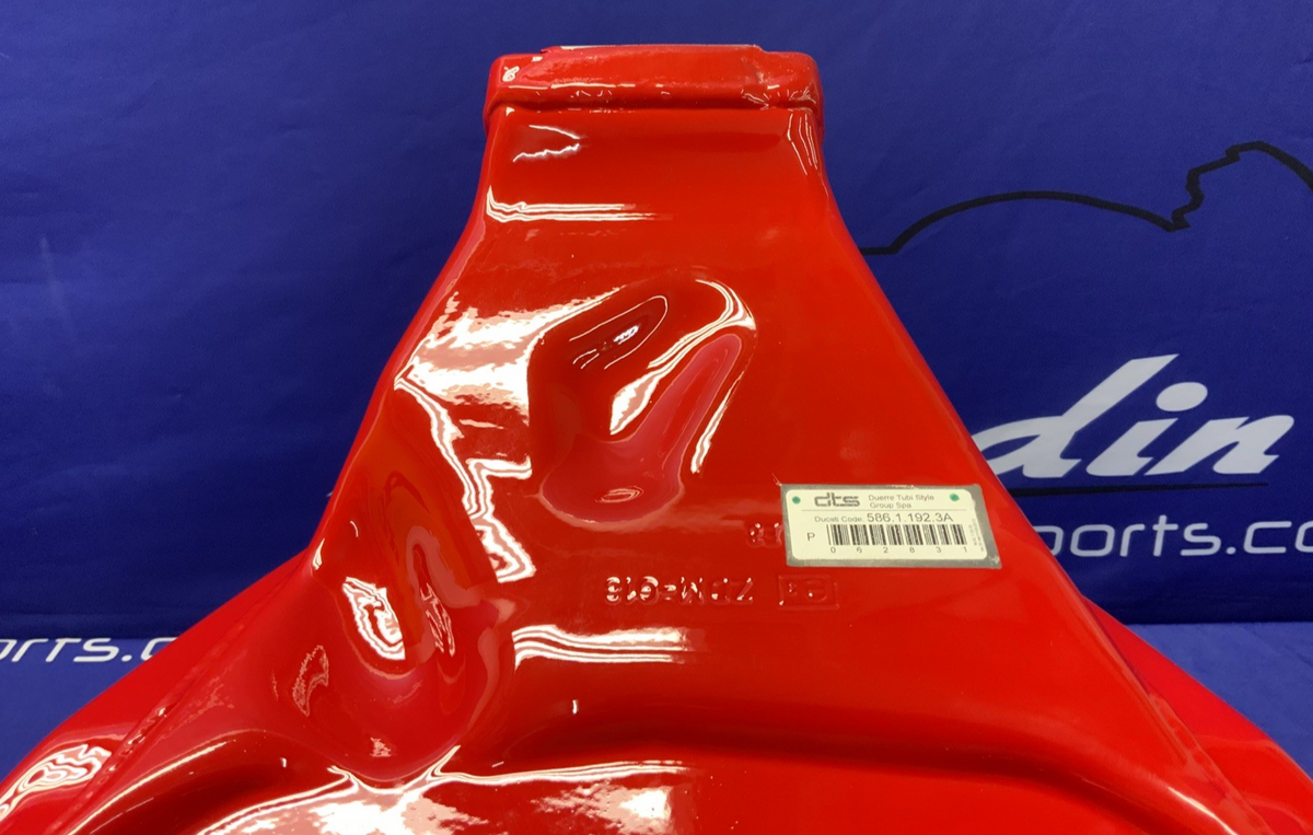 Ducati Aluminum Fuel Tank Panigale 1199 R/S 2012-2015 OEM 58612351AA-1