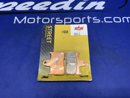 SBS RACING REAR BRAKE PADS M1000RR 2021-2026 984LS