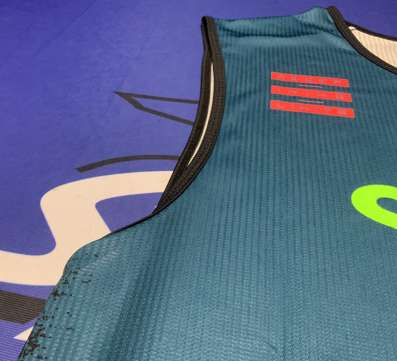 Seven Institution Over Jersey Dissolve Ink Blue/Black (Medium) 2250079-442-MD